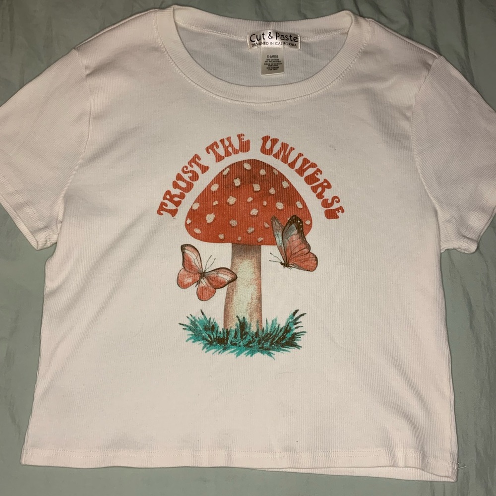 Cropped Mushroom Top